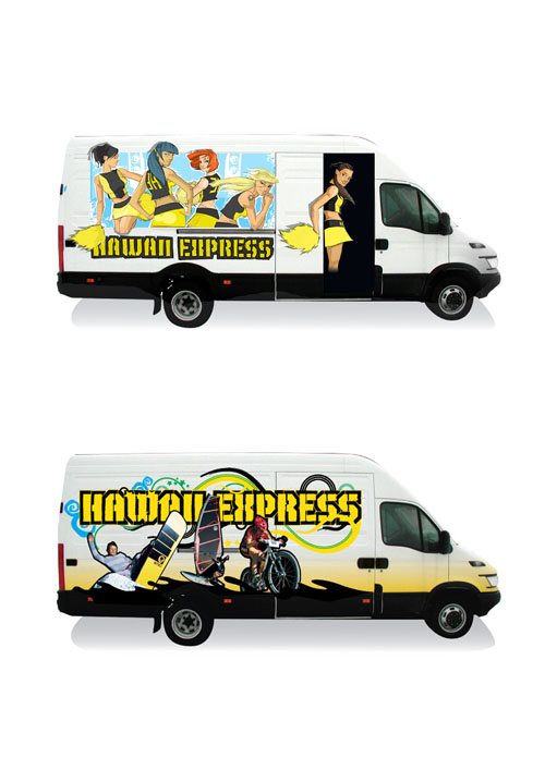 Hawaii Express buss