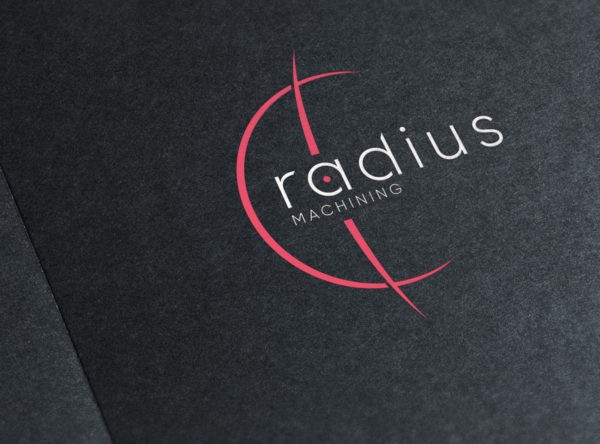 Radius Machining logodisain