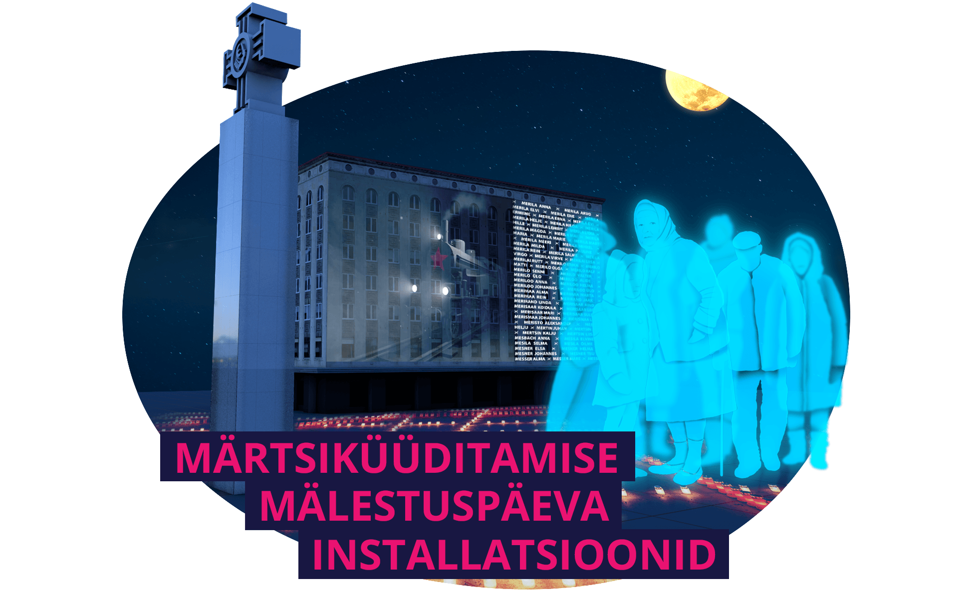 Märtsiküüditamise mälestuspäeva installatsioonid